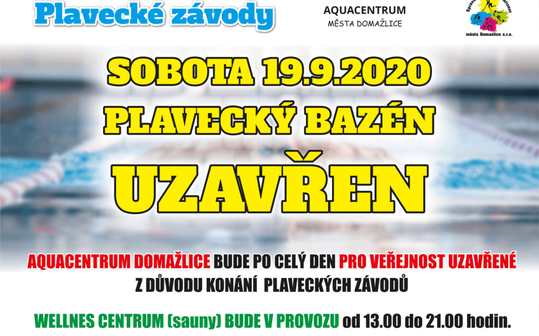 Omezení provozu plaveckého bazénu